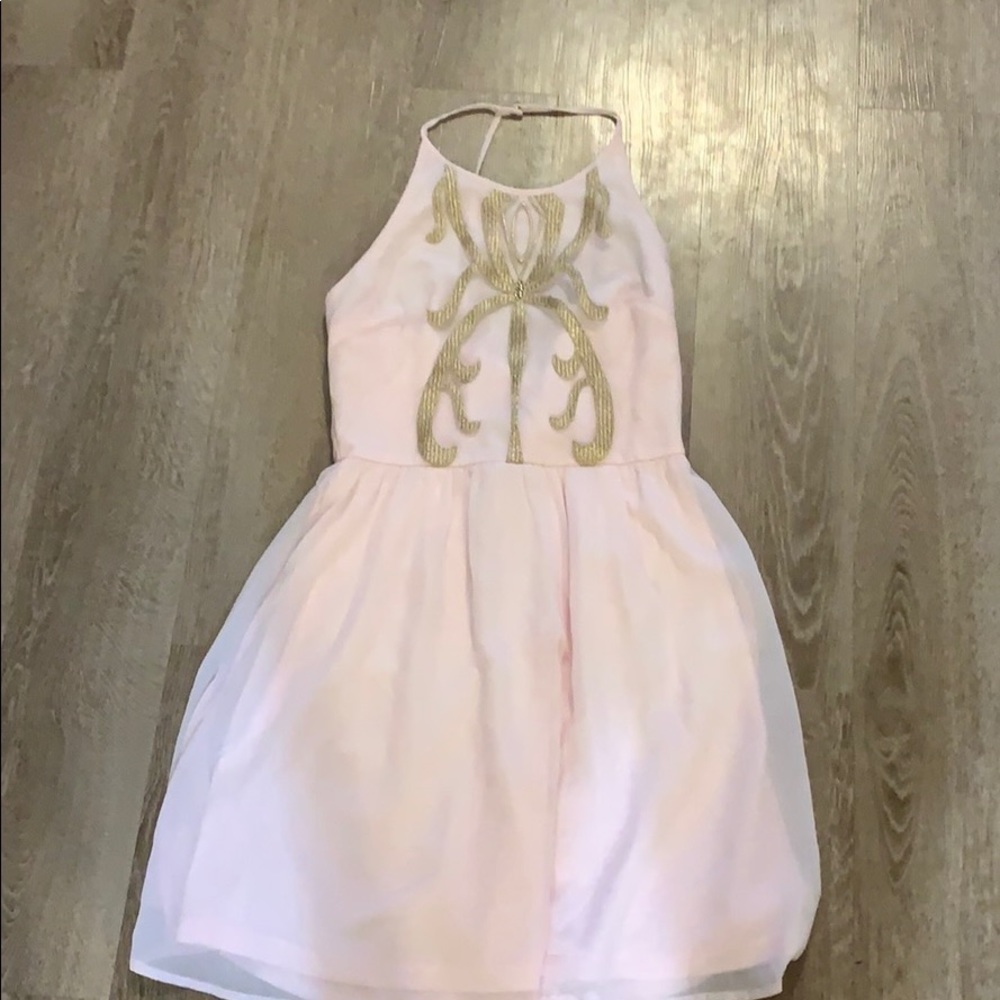 Blush dress